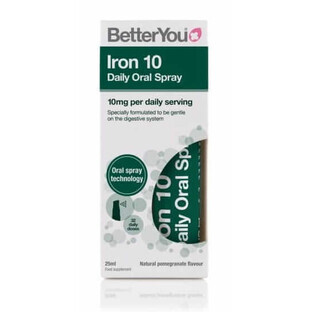 BetterYou Eisen 10 mg Eisen-Spray 25 ml
