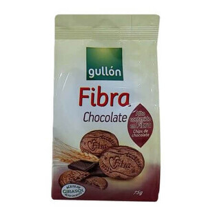 Mini biscotti con gocce di cioccolato Fibra, 75 g, Gullon