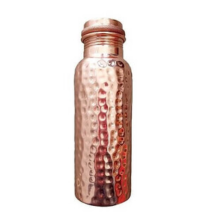 Sattva Copper Diamond Bottle, 650 ml