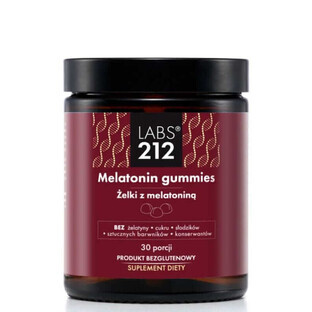 Labs212 Melatonin gummies (jeleuri cu melatonină) 30 buc.