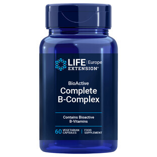 Vitamine B-complex - BioActive Complete B-Complex Life Extension (60 capsules)