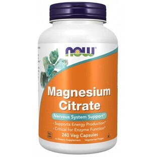 Now Foods Magnesiumzitrat 240 Kapseln