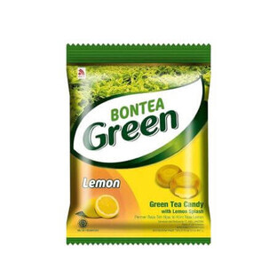 Green tea and lemon candies, 135 g, Bontea