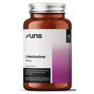 L-metionina 500mg 60 capsule UNS