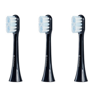 Oromed ORO-SMILE Schallzahnbürstenaufsätze navy blau, 3 Stück