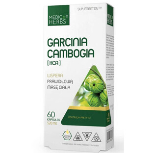 Garcinia Cambogia (HCA) 520mg, 60 capsule ERBE MEDICA