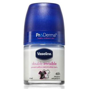 Antiperspirant roll-on deodorant 48h Pro Derma Double Invisible, 50 ml, Vaseline