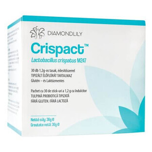 Prebiotic for vaginal flora Crispact, 30 sachets, Adexilis