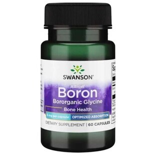 Albion Boron Glicină 60 capsule Swanson
