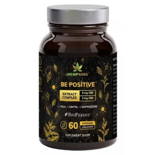 Be Positive 60 capsules Hempking