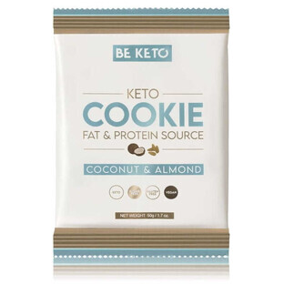 Galleta Keto - Coco y Almendra (Fuente de Grasa y Proteína) 50g BeKeto