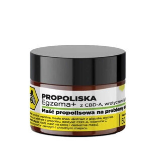 Pomada de propóleo para eczema con CBDA bermellón y correhuela 50 g Efecto CBD