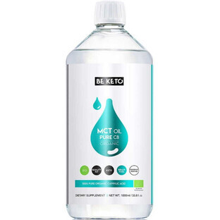 BIO MCT Oil 100% C8 1000ml BeKeto