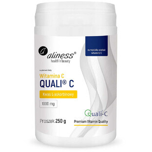 Vitamina C Quali-C (ácido L-ascórbico) 250 g Aliness