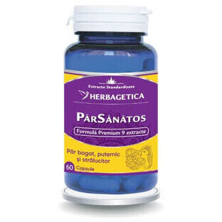 Cabello sano, 60 cápsulas, Herbagetica