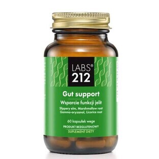 Labs212 Gut Support (soutien de la fonction intestinale) 60 gélules