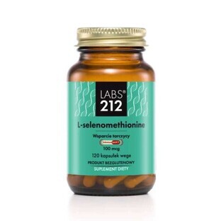 Labs212 L-Selenometionina Selenio (selenio in forma attiva) 120 capsule