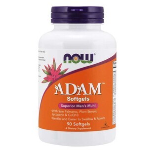 NOW Foods ADAM Multivitamines pour hommes 90 soflgel