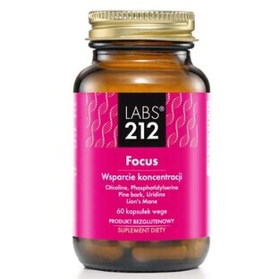 Labs212 Focus (suport pentru concentrare) 60 capsule