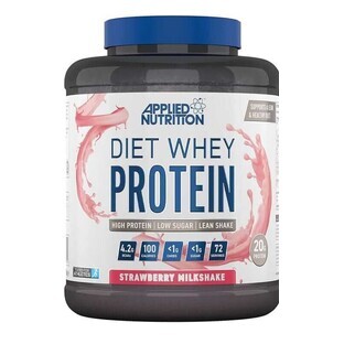 Diet Whey Strawberry Milkshake proteine din zer 1800 g Applied Nutrition