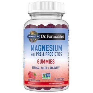 Dr. Formulated Magnesium met Pre- en Probiotica 60 geleitjes Garden of Life