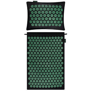 Spokey Akumat, acupressure mat, with cushion, black