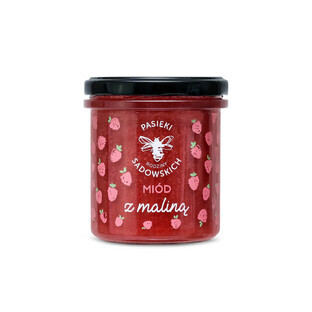 Apiari della famiglia Sadowski, miele con lampone, 430 g