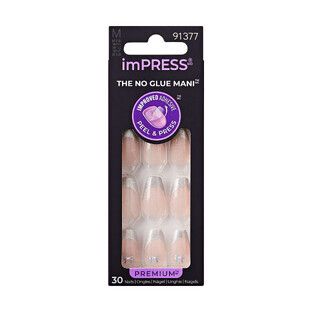 imPRESS Unghie finte premium, Memory Lane, 1 set, Kiss