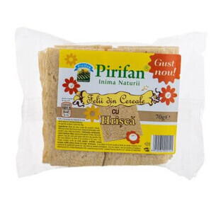 Rodajas de cereales con trigo sarraceno, 70 g, Pirifan