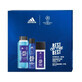 Adidas UEFA Champions League Best of The Best Men's gift set Deodorant with atomizer 75 ml + Deodorant 150 ml + Shower gel 250 ml