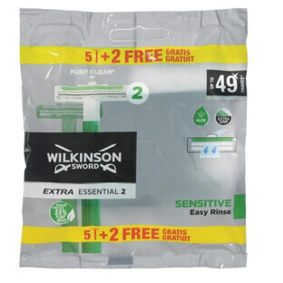 Wilkinson Sword Extra 2 Sensitive Disposable razors, 7 pieces