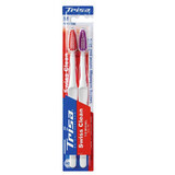 Toothbrushes Medium Swiss Clean, 2 pcs, Trisa