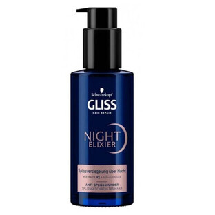 Gliss Kur Night Elixier Hair Serum, 100 ml