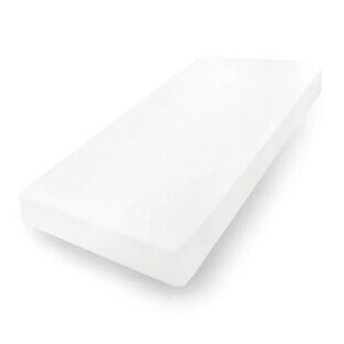 BabyMatex, jersey sheet with elastic, 80 cm x 160 cm, white