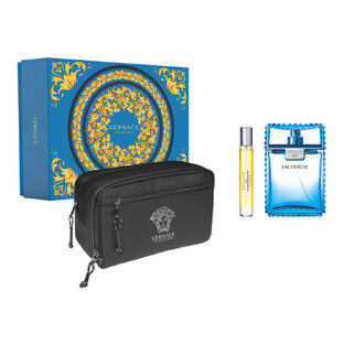 Versace Man Eau Fraiche Eau de Toilette, 100 ml + Eau de Toilette, 10 ml + Cosmetic Bag
