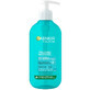 Garnier Skin-clear Daily, Gel antipoluare, îndepărtează punctele negre cu zinc și acid salicilic, curățare facială, 200ml