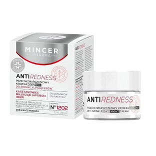 Mincer Pharma Anti-Redness Anti-wrinkle cream for spider vein reduction day/night No.1202, 50 ml
