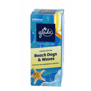 Glade Beach Days amp; Waves Refillable Room Freshener, 10ml