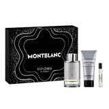 Mont Blanc Explorer Platinum Set Eau de Parfum, 100 ml + Eau de Parfum Miniature, 7.5 ml + Gel Douche, 100 ml