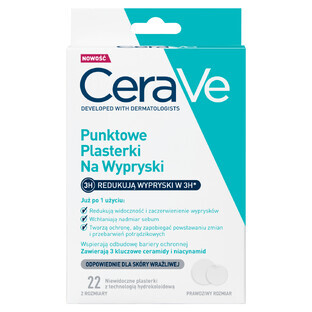 CeraVe, parches para manchas, 22 unidades