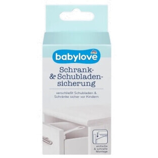 Babylove, Locking device for cabinets and drawers, 3 pieces