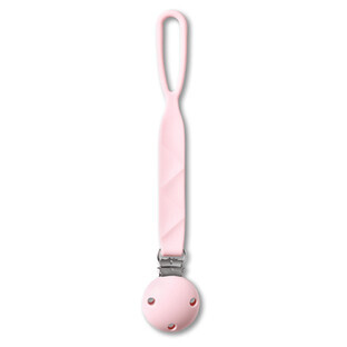 BabyOno, etiqueta de silicona para chupete, rosa