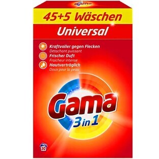 Gama, All-purpose washing powder, 1.625 kg
