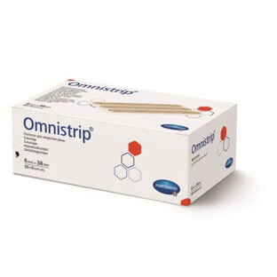 Omnistrip steriele pleisterstrips, 6 x 38 mm, 50 x 6 stuks, Hartmann