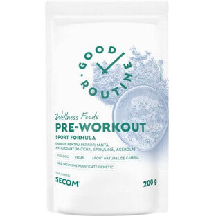 Pre-workout Sport Formula Good Routine, 200 g, Secom