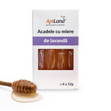 Lavendel-Honig-Lutscher, 4 Stück x 12 g, ApiLand
