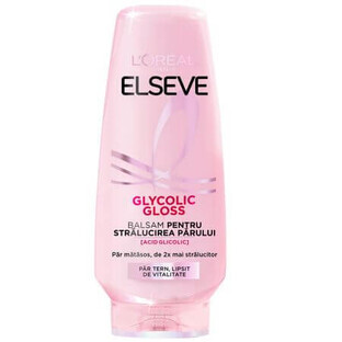 Balsam pentru stralucirea parului Glycolic Gloss, 200 ml, Elseve