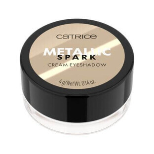 Cream Eyeshadow, 010 Champagne Chic, Metallic Spark, 4 g, 4 g, Catrice