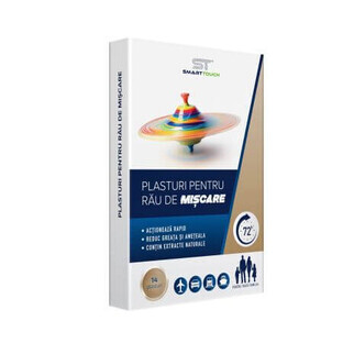 Pflaster gegen Reisekrankheit, 14 Pflaster, Smart Touch