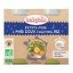 Bio Erbsen-, Mais- und Reisbrei, +6 Monate, 2x 200g, BabyBio